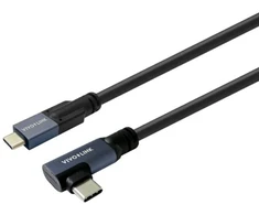 Vivolink PROUSBCMM8A, 8 m, USB C, USB C, USB 3.2 Gen 2x2, Juoda