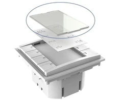 VivoLink Vivolink VLCP8B-PLEXIGLASS mygtukų skydelis baltas