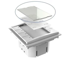 VivoLink Vivolink VLCP8B-PLEXIGLASS mygtukų skydelis baltas