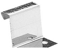 VM Building Solutions SAS - Plader VM tvirtinimo elementas iš nerūdijančio plieno, aukštis - 25 mm x plotis 30 mm