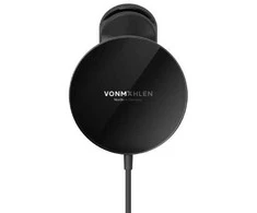 Vonmählen Aura automobilis, automatinis, USB, belaidis įkrovimas, 1 m, juodas