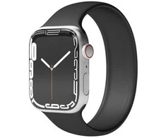Vonmählen VonMählen laikrodžio dirželis, skirtas Apple Solo Loop Case 1 Band S juodai juodai (AWS00013)