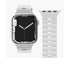Vonmählen VonMählen laikrodžio dirželis, skirtas Apple Ocean Band Case 2 Band One šviesiai pilkas (AWS00083)