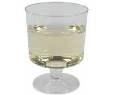 Øvrige Baltojo vyno taurė ant fiksuoto pagrindo PS 15cl, 17cl skaidri 10 vnt./vnt. Skaidri 1x1x1mm (10 vnt.)