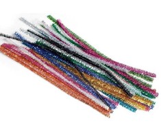 Øvrige Carioca Chenille blizgučių 30cm 8mm 24 stk mišinys