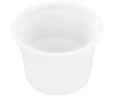 Øvrige Padažų buteliukai 30 ml/1 oz Ø44 x 30 mm, skaidrūs, PP, 250 vnt./pak., permatomi, 1 x 1 x 1 mm (250 vnt.)