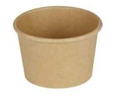 Øvrige Padažų indeliai, kartoniniai, nebalinti, rudi/rudi, 2 oz/60 ml, 100 vnt./pak., rudi, 62x62x450 mm (100 vnt.)