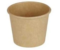 Øvrige Padažų indeliai, kartoniniai, nebalinti, rudi/rudi, 3 oz/90 ml, 100 vnt./pak., rudi, 62x62x490 mm (100 vnt.)