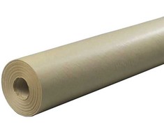 Kraft Rudas rudas rudas popierius 55 cm x 250 m x 50 g su kartono tūbele 7,5kg