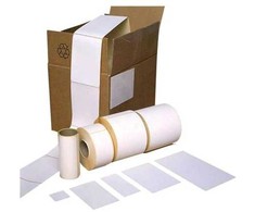 Vrige Termoetiket su nadrukiem balta ECO* 100x150mm 450stk/rul ø25mm m. perf. Baltas 1x1x1mm (450EA)