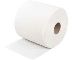 Dirbtuvių popierius ritinėlis, ABENA Care-Ness Basic, 1 sluoksnio, 450 m x 23,6 cm, Ø25 cm, baltas, perdirbtas popierius - (2 ritinėliai dėžutėje)