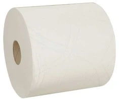 Dirbtuvių popierius ritinėlis, ABENA Care-Ness Basic, 1 sluoksnio, 450 m x 23,6 cm, Ø25 cm, baltas, perdirbtas popierius - (2 ritinėliai dėžutėje)