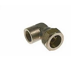 Vsh Fabrieken VSH suspaudimo alkūnė 90° įvorė 15 mm x 3/8