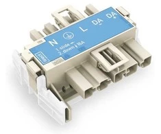 Wago 770-7105, baltas, poliamidas, 25 A, 400 V, 75,5 mm, 40,5 mm