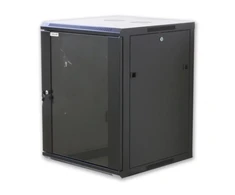 Techly I-CASE EW-2012BKL, sieninis stovas, 12U, 60 kg, rakinamas, 24,6kg, juodas