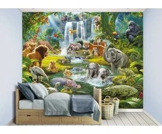 Walltastic Tapetai „Džiunglių nuotykiai“ 243 x 305 cm