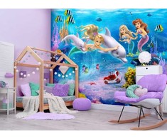 Walltastic „Stebuklingos undinės“ tapetas, 243 x 305 cm