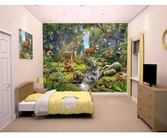 Walltastic Miško gyvūnų tapetai 243 x 305 cm