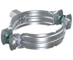 Walraven 2S vamzdžio spaustukas 82-87 mm - Galvanizuotas 2 varžtų vamzdžio spaustukas, uniso ir M8/10 sriegis