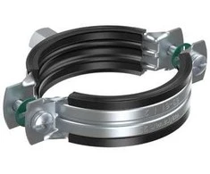 Walraven 2S vamzdžių spaustukas 163–172 mm – galvanizuotas 2 varžtų vamzdžių spaustukas su EPDM ir M8/10 sriegiu