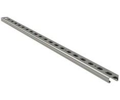 WALRAVEN BIS RapidStrut® profilinis bėgelis, cinkuotas, aukštis 21 mm, plotis 41 mm, storis 2,5 mm, ilgis 2 m