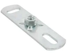 Walraven pagrindo flanšas M10 - BUP pagrindo flanšas 80x25mm su suvirinta mova