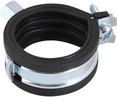 WALRAVEN vamzdžių spaustukas Ø48-51mm BISMAT® Flash, greito fiksavimo sistema, garso izoliacija, kombinuota tvirtinimo sistema M8 - M8/10. Metaliniams vamzdžiams.