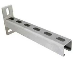 Walraven Bėgio laikiklio atrama - nerūdijančio plieno „RapidStrut“ laikiklis 41x41 750 mm