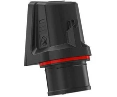 Walther Sieninis lizdas CEE 5P 16A 380V H6 raudonas vienos fazės