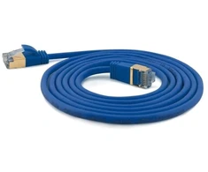 Wantec Wantec wW Patch CableCat.7 RohCable ypač plonas (kištukas CAT6A) SSTP mėlynas 1,0m (7131)