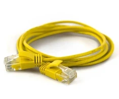 Wantec Wantec wW Komutacinis kabelis CAT6A rand 2,8mm UTP geltonas 0,25m - Tinklas- Komutacinis kabelis - 0,26 m - Cat6a - U/UTP (UTP) - RJ- 45 - RJ- 45 - geltonas (7283)