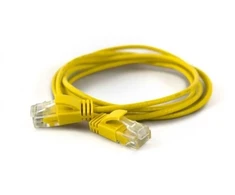 Wantec Wantec wW Komutacinis kabelis CAT6A (apie 2,8mm) UTP geltonas 25m (7294)