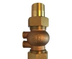 Watts Industries Nordic AB Atbulinis vožtuvas 223D 2'' - Socla žalvaris - reguliuojamas srieginėmis jungtimis