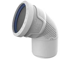 Wavin ELBOW PP-HT AS+ 75/67 SANIT.GRAY