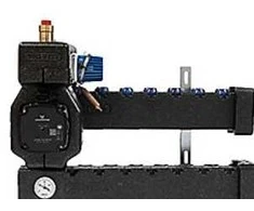Wavin Midishunt 7 kontūrų, izoliuotas, su Grundfos UPM3Hybrid 15-70 siurbliu