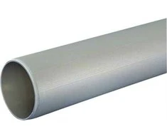 Wavin PP drenažo vamzdis be įvorės 110 mm 6 metrai šviesiai pilkas