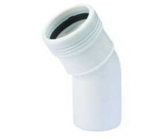 Wavin PP alkūnė 30 laipsnių Ø 50 mm, balta