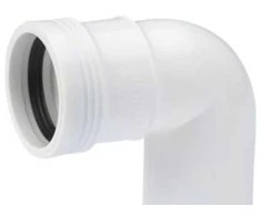 Wavin PP alkūnė 88,5 laipsnių Ø 32 mm, balta