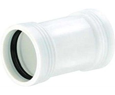 Nordisk Wavin Wavin PP dviguba įvorė Ø 32 mm, balta