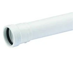 Wavin PP vamzdis su įvore Ø 40–250 mm, baltas