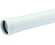 Wavin PP vamzdis su įvore Ø 50-1000 mm, baltas
