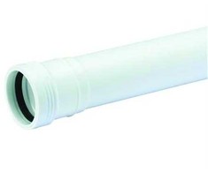 Wavin Vamzdis PP HT Wafix 40-2000mm baltas