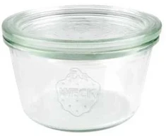 WECK stiklo indas 370 ml, 6 vnt. rinkinys