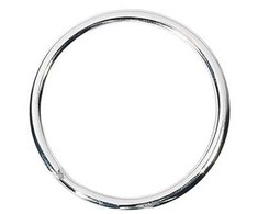 Wedo Metalowe kółka do kluczy 25 mm Opakowanie 100 vnt (2623025)