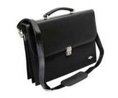 Krepšys Wedo Wedo Ladies Flap-Over Briefcase Moteriškas krepšys Juodas