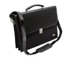 Krepšys Wedo Wedo Ladies Flap-Over Briefcase Moteriškas krepšys Juodas