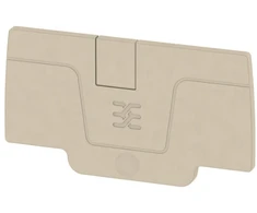 AEP 2C 4 serijos galinis dangtelis, smėlio sp., Weidmuller