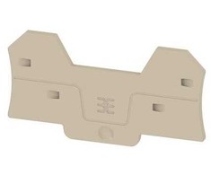 Weidmuller Endeplade ALEP AL4C 2,5 mm² smėlio spalvos