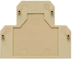 Weidmüller AP DK4 - End plate - 20 pc(s) - Polyamide - rusvai gelsvas - V2 - 1.5 mm