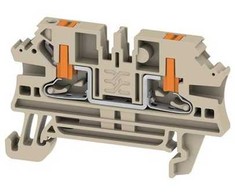 Weidmuller Pereinamasis gnybtas 2,5 mm² AL2C smėlio spalvos